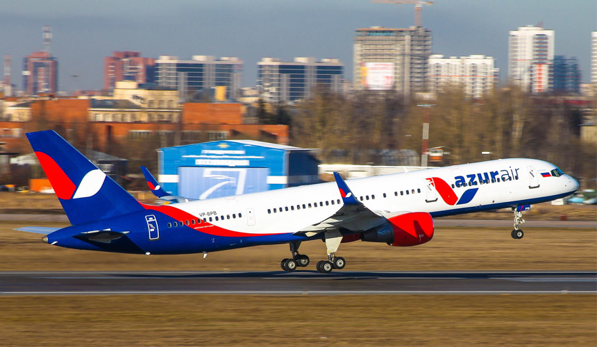 Ростуризм разрешил продавать туры с перевозкой на Azur Air