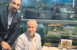 За ужин в Стамбуле Абрамович оставил больше 500 тысяч рублей чаевых