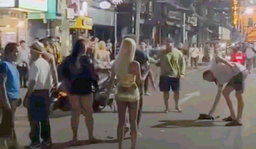 Ледибои на Пхукете избили оскорбившего их иностранного туриста