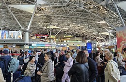 Вылет рейса Pegasus из Москвы в Стамбул задерживается на 15 часов