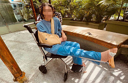 «Я увидела, что плаваю в пятне крови»: москвичка попала под катер на Мальдивах