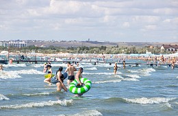 В Анапе запретили купаться из-за внезапно остывшей воды