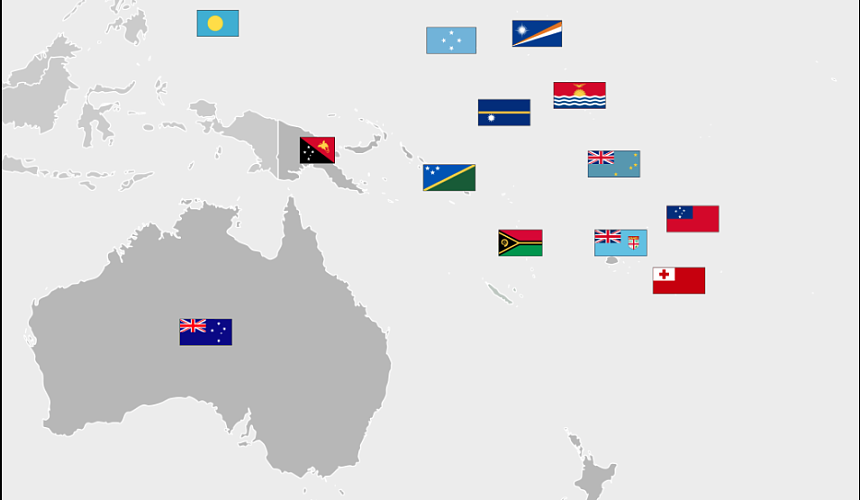 Туристов из России ждут без виз в семи странах Океании