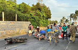 Во Вьетнаме пара россиян на мотобайке попала в ДТП, мужчина погиб
