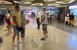 Боец Александр Ларкин подрался во Внуково с пассажирами из-за права проехать на гольф-каре