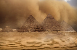 Песчаные бури в Египте срывают экскурсии