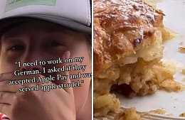 Туристы поинтересовались в кафе оплатой Apple Pay, а получили пироги с яблоками