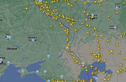 Авиакомпании начали использовать сокращенный маршрут полета в Сочи и Турцию