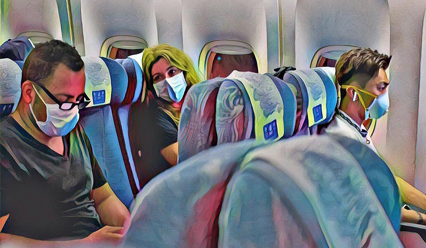 IATA определила риск заразиться коронавирусом на борту самолета