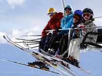 Туристы не отбросили лыжи