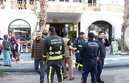 В отеле Антальи из-за пожара эвакуировали туристов