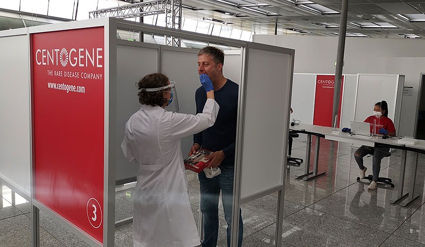 Экспресс-тест на COVID-19 может стать нормой авиаперелетов