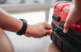 У прилетевшей из Тбилиси в Москву туристки из чемодана пропало 9 тыс. долларов.