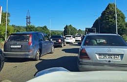 Пробки не только в Крым: какова ситуация на дорогах вблизи краснодарских курортов