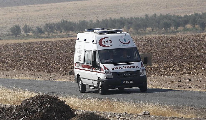 В Аланье перевернулся автобус с туристами
