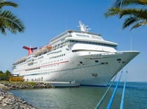 В Европе Carnival скромнее