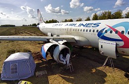 Туристы не верят, что севший в поле самолет «Уральских авиалиний» полетит