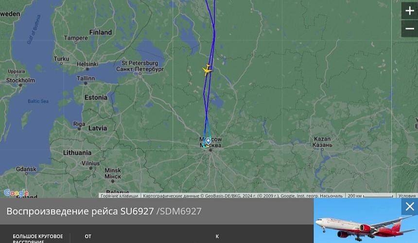 Из-за проблем со здоровьем у пятилетнего ребенка пилот развернул самолет на пути в Кубу