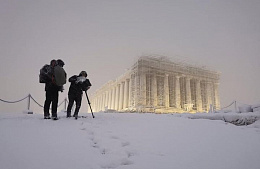 Снег в Турции, Греции и Сочи взорвал соцсети