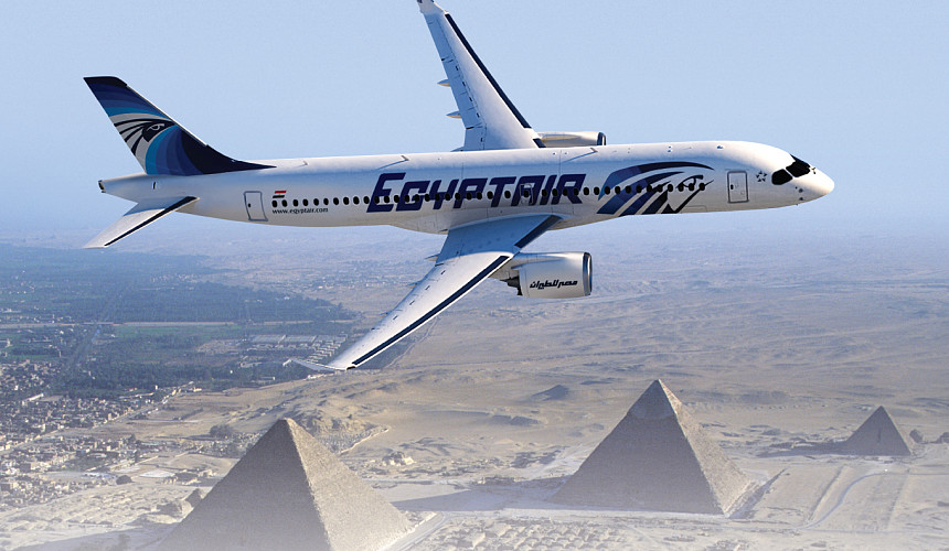 EgyptAir и «Россия» начинают полеты между Москвой и курортами Египта